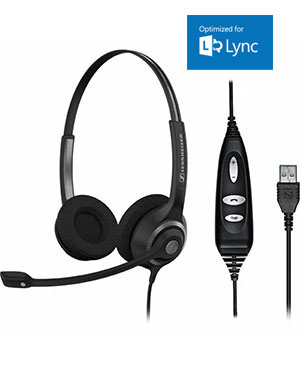  EPOS Sennheiser Consumer Audio SC 60 USB ML (504547) - Double-Sided  Business Headset, For Skype for Business